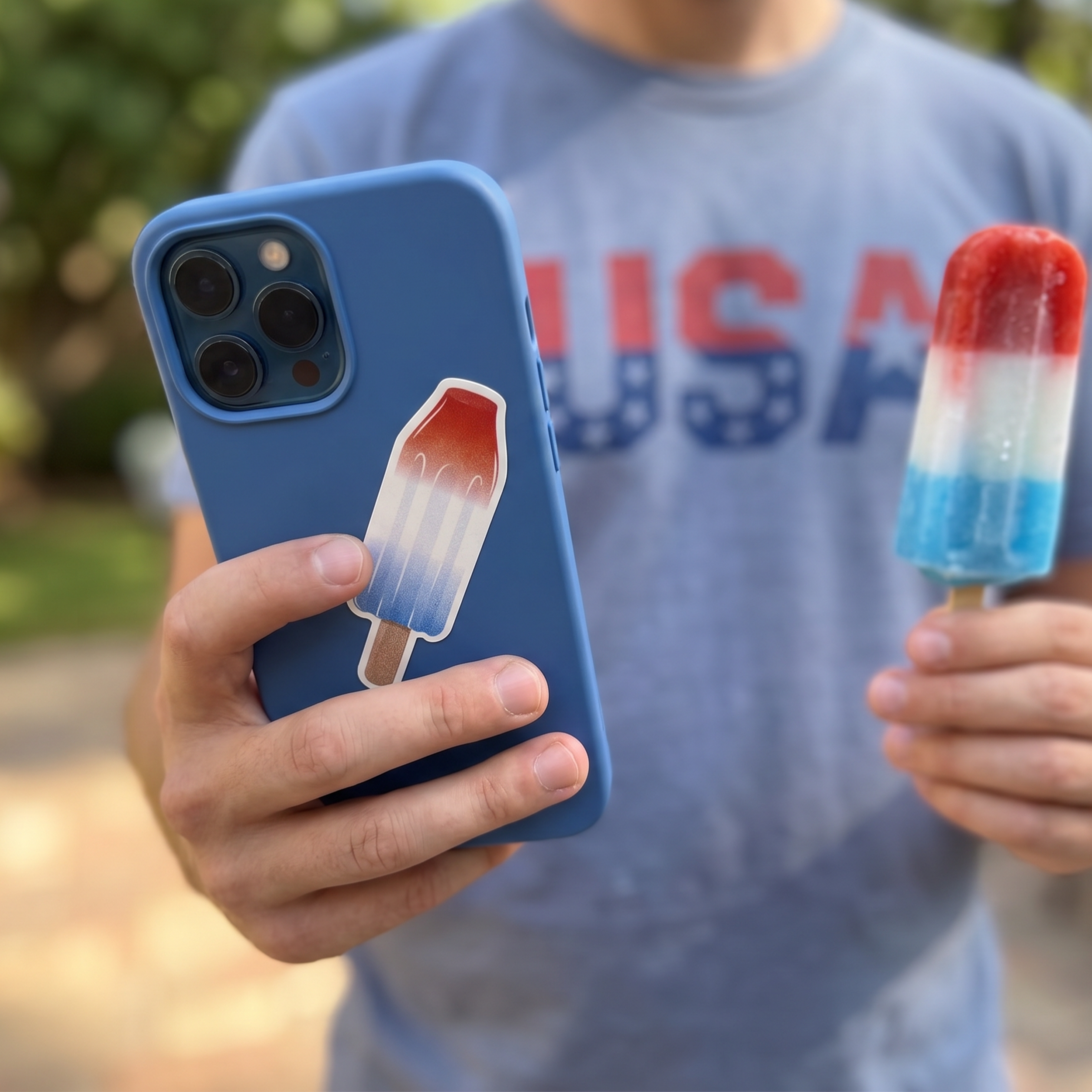Patriotic Die Cut Stickers