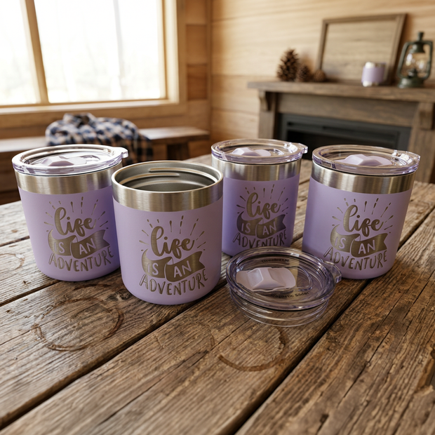 Personalized Engraved Camping Tumbler | *LIMITED QUANTITIES*