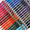 Colorful pens with 'BE BOLD' and 'dream it. plan it. achieve it.' text on a white background