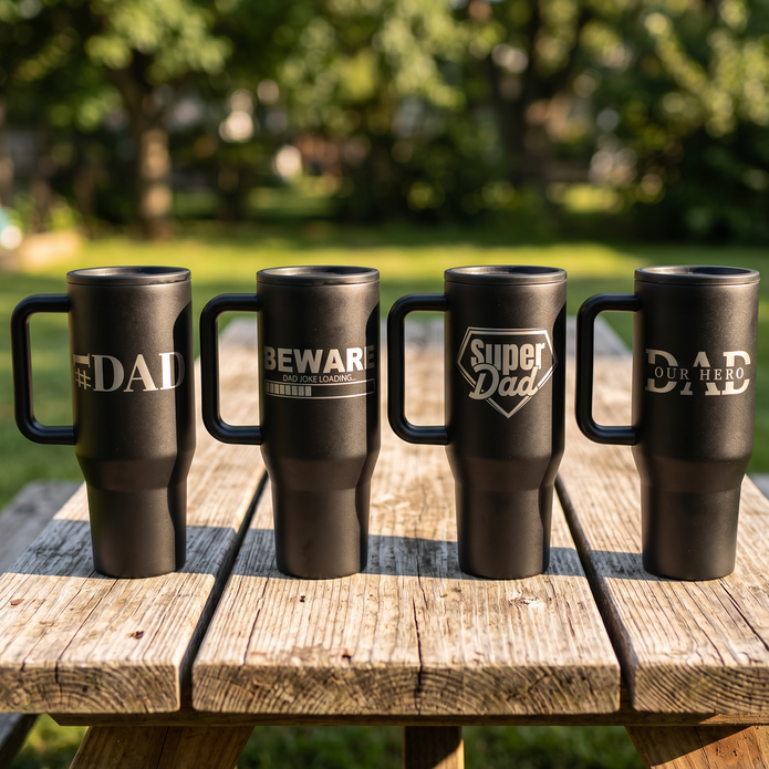 Custom Engraved 40oz Traveler Tumbler