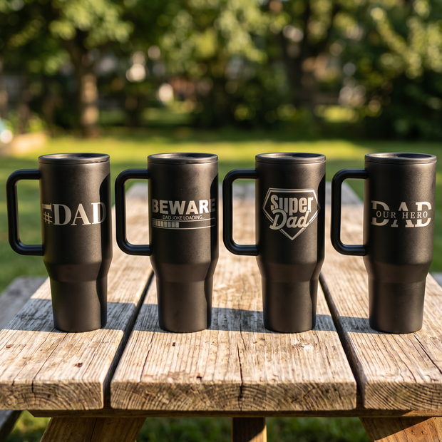 Custom Engraved 40oz Traveler Tumbler