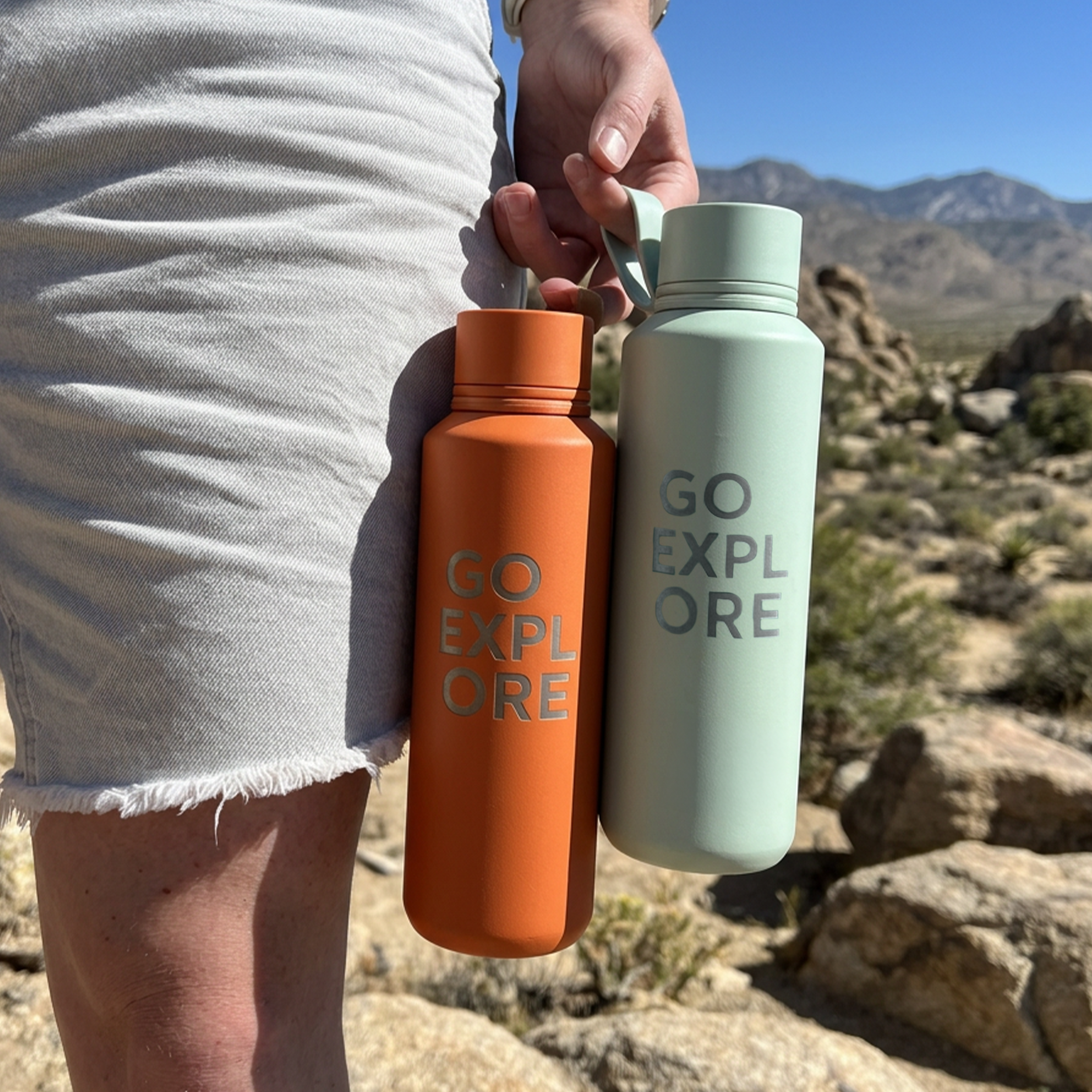 Custom Engraved Soft Touch Tumbler 750ml