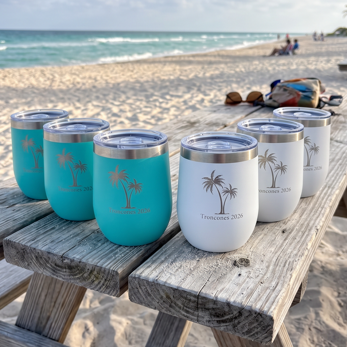 Custom Engraved Wine Tumblers
