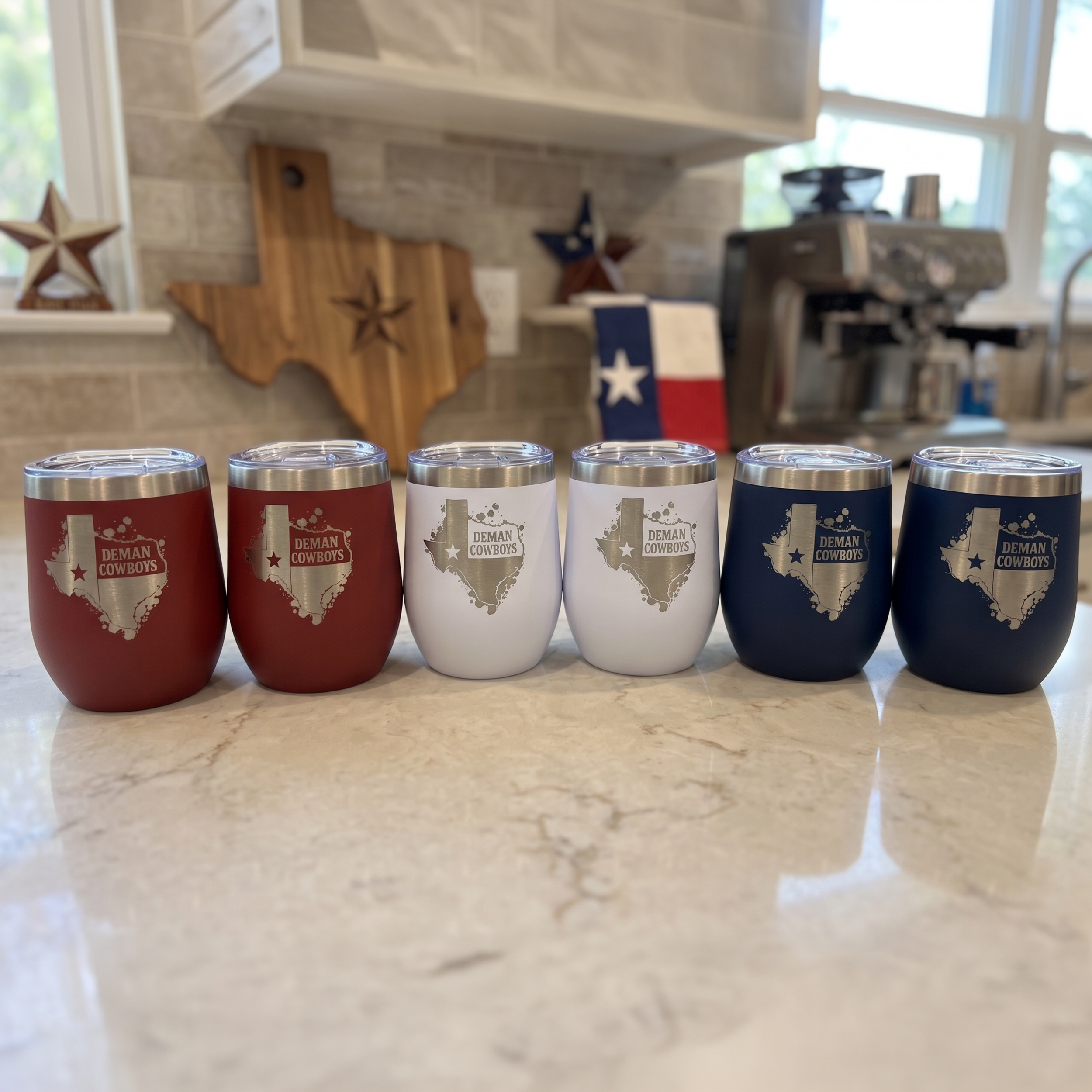 Custom Engraved Wine Tumblers