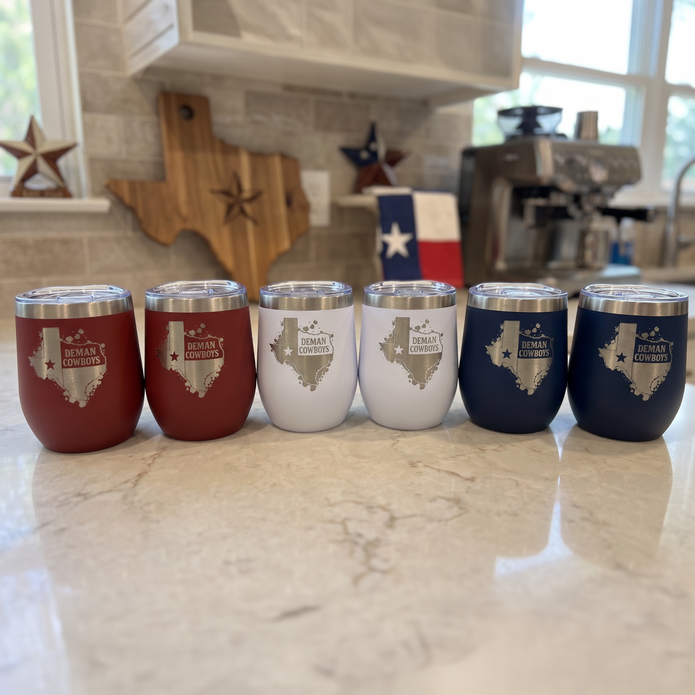 Custom Engraved Wine Tumblers